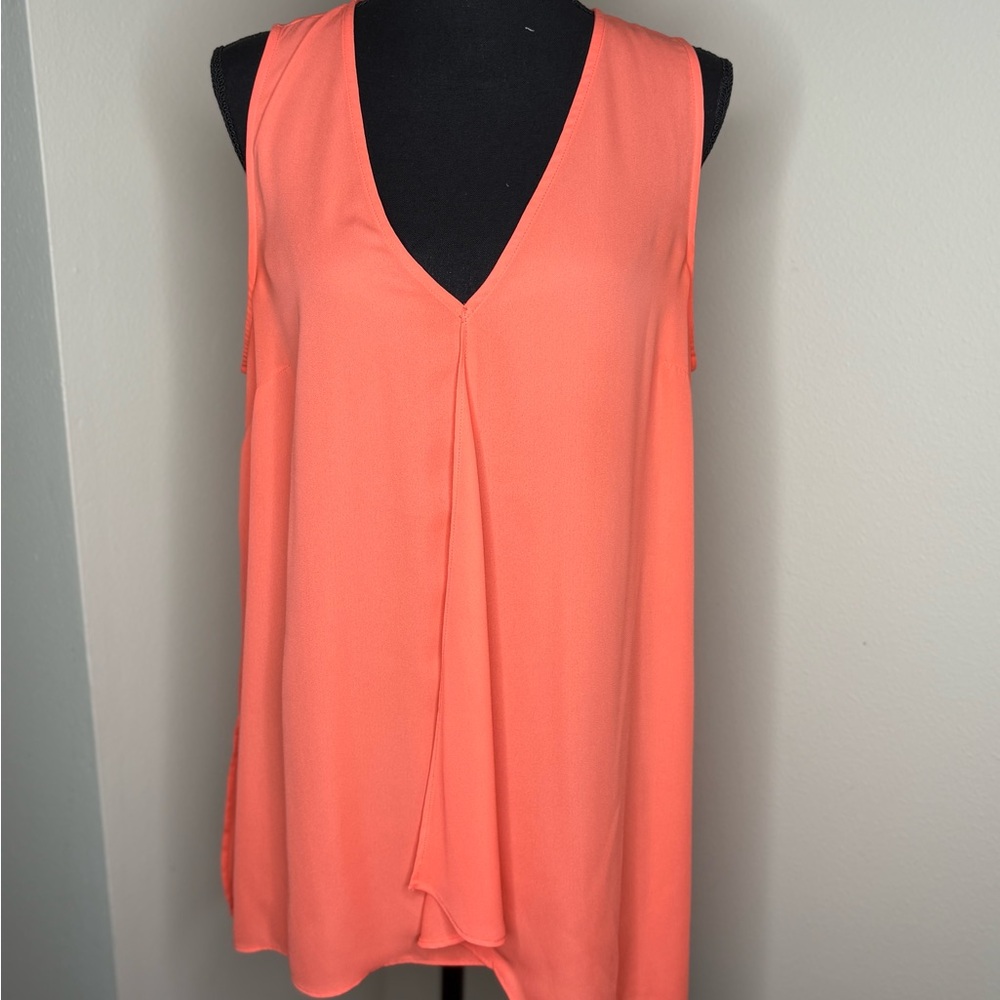 RACHEL Rachel Roy Pink Asymmetrical Tunic Blouse